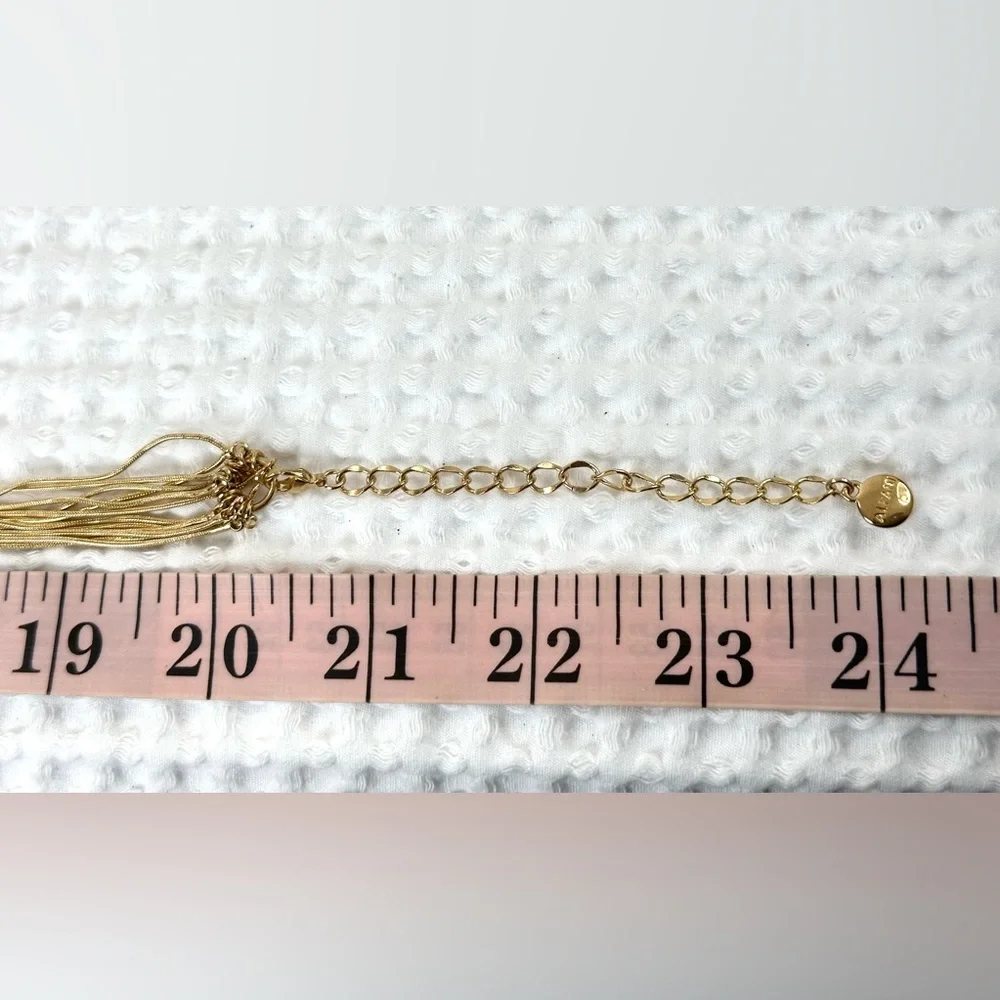 💛Alfani Multi-strand Gold Lariat Neck - Picture 10 of 10